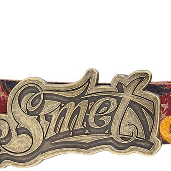 SMET SM 3012 Leather Belt Size Medium Merlot main image 4
